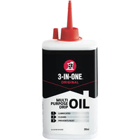 Thumbnail for 3-IN-ONE (WD-40) Multi-Purpose Lubricant Drip Oil Plastic Bottle - (200ml x 12) - sassydeals.co.uk