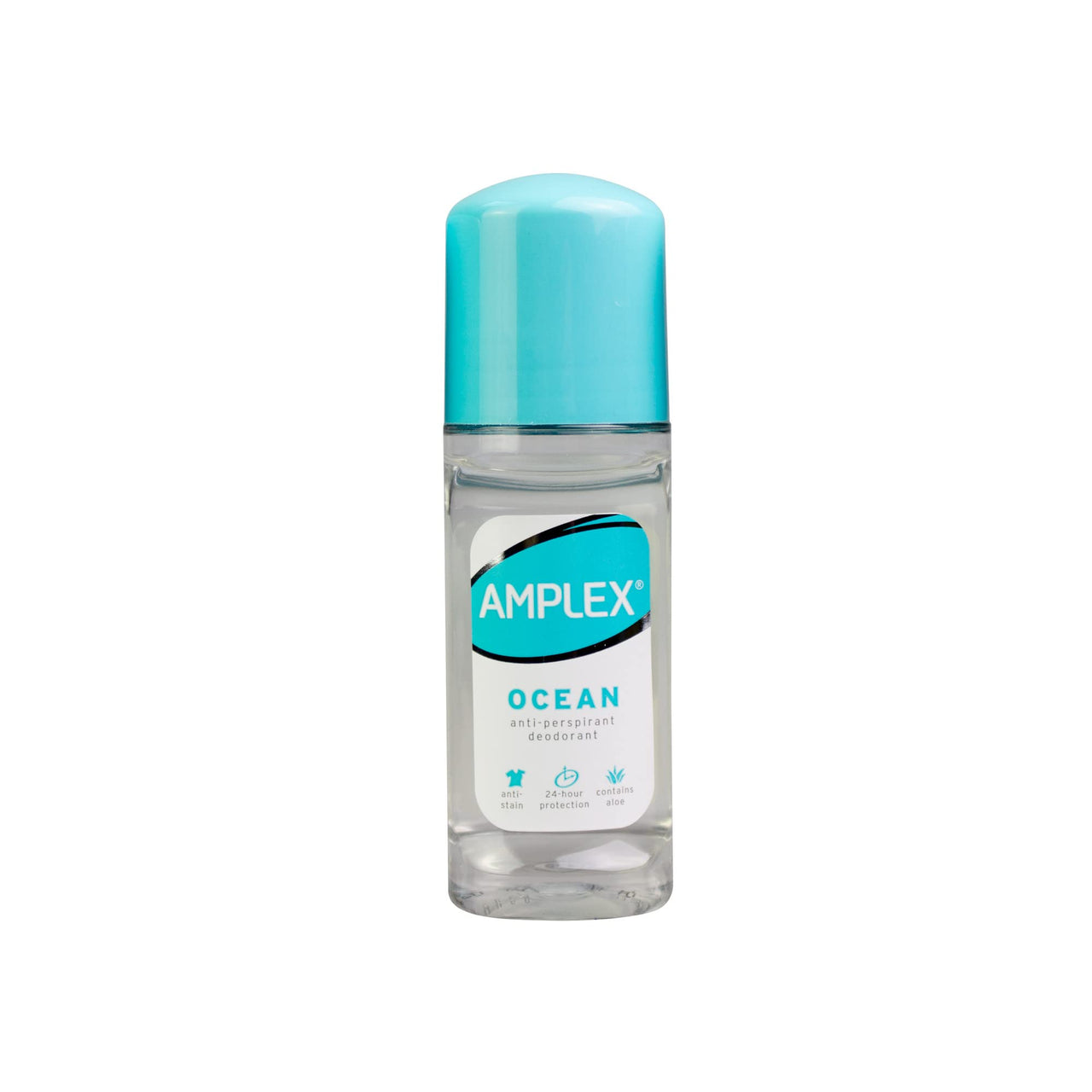 Amplex Antiperspirant Deodorant Roll On (Ocean) - 50ml - sassydeals.co.uk