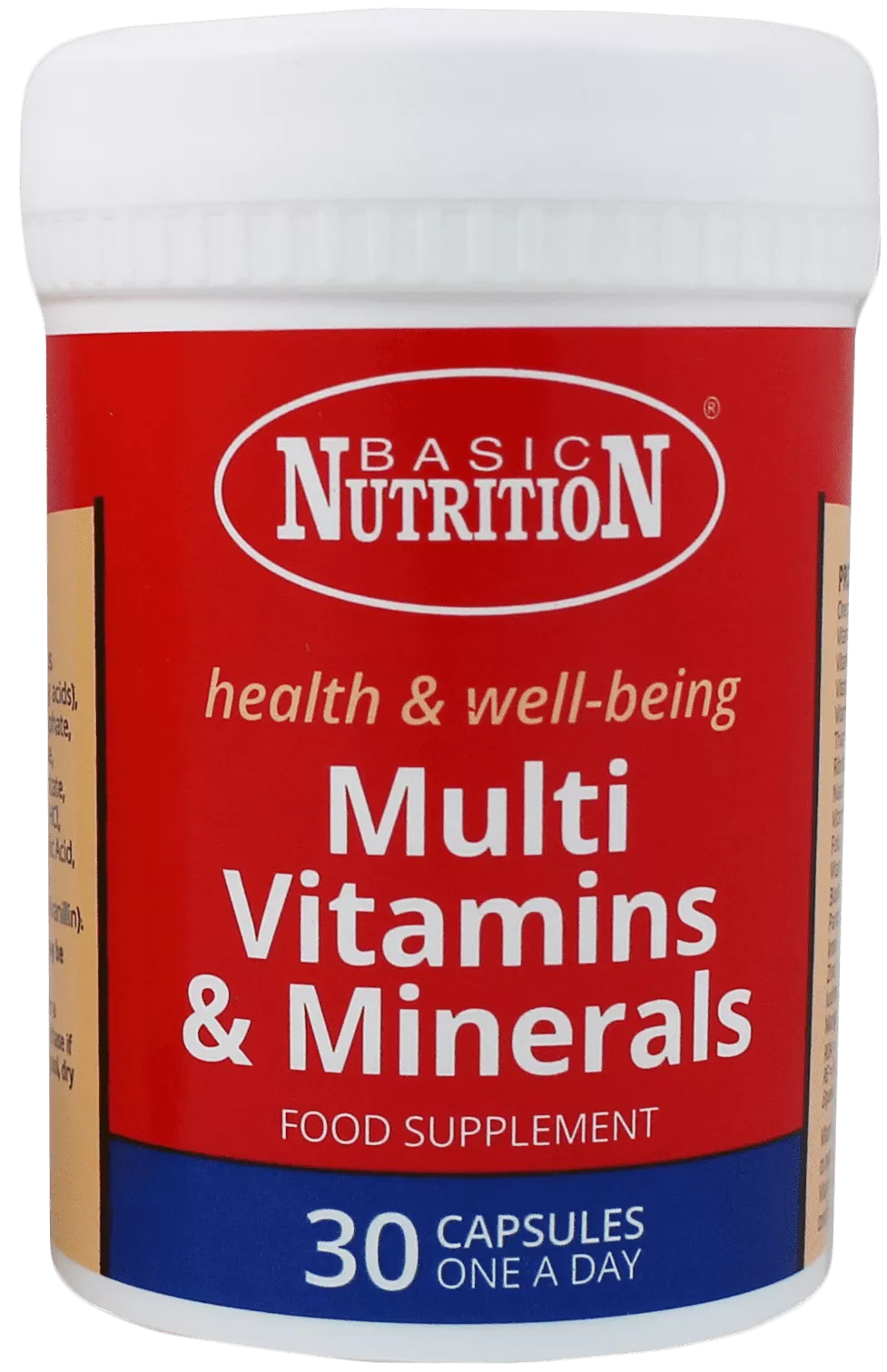 Basic Nutrition Multi Vitamins & Minerals - 30's - sassydeals.co.uk