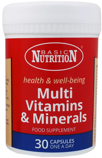 Thumbnail for Basic Nutrition Multi Vitamins & Minerals - 30's - sassydeals.co.uk