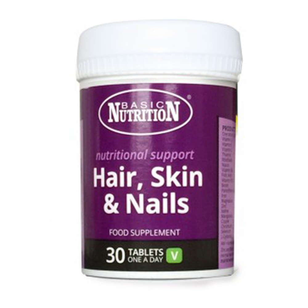 Basic Nutrition Skin, Hair, Nails - 30's - sassydeals.co.uk