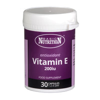 Thumbnail for Basic Nutrition Vitamin E 200iu - 30's - sassydeals.co.uk