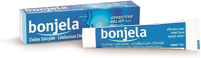 Bonjela Antiseptic Pain-Relieving Gel Adult for Mouth Ulcer Treatment - 15ml - sassydeals.co.uk