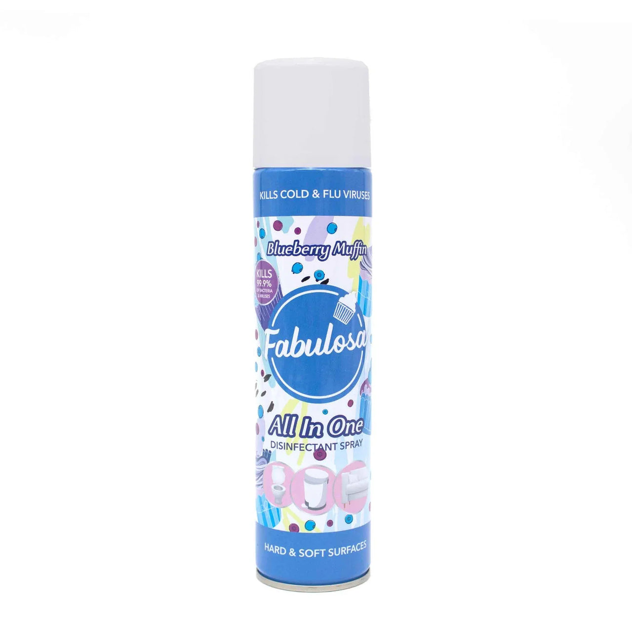 Fabulosa All In One Antibacterial Disinfectant (Blueberry Muffin) - 300ml - sassydeals.co.uk