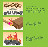 Thumbnail for Fire Up Natural Sustainable Fire Lighters - 28's - sassydeals.co.uk