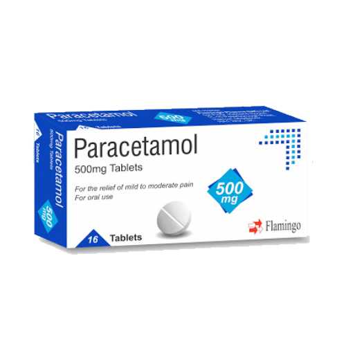Flamingo Paracetamol Tablets 500mg - 2 Boxes (32 Tablets) - sassydeals.co.uk