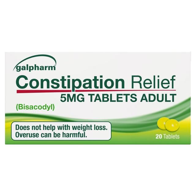 Galpharm Entrolax Constipation Relief Tablets - 3 Boxes (60 Tablets) - sassydeals.co.uk