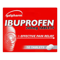 Thumbnail for Galpharm Ibuprofen Tablets 200mg - 2 Boxes (32 Tablets) - sassydeals.co.uk