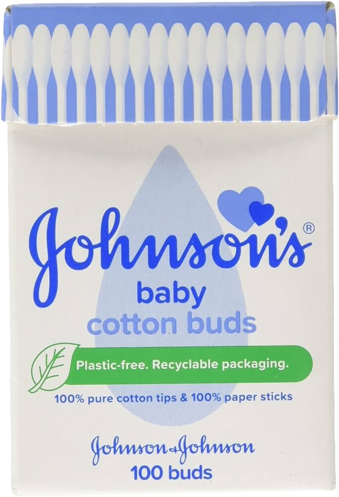 Johnson's Baby Cotton Buds - 100's (New Recycle Box) - sassydeals.co.uk