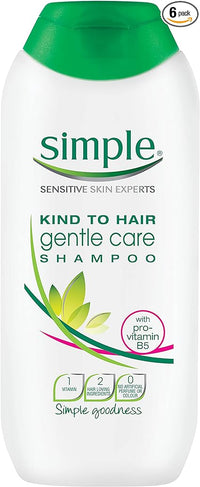 Thumbnail for Simple Gentle Shampoo with Pro-Vitamin B5 for Dry & Sensitive Scalps - 200ml - sassydeals.co.uk