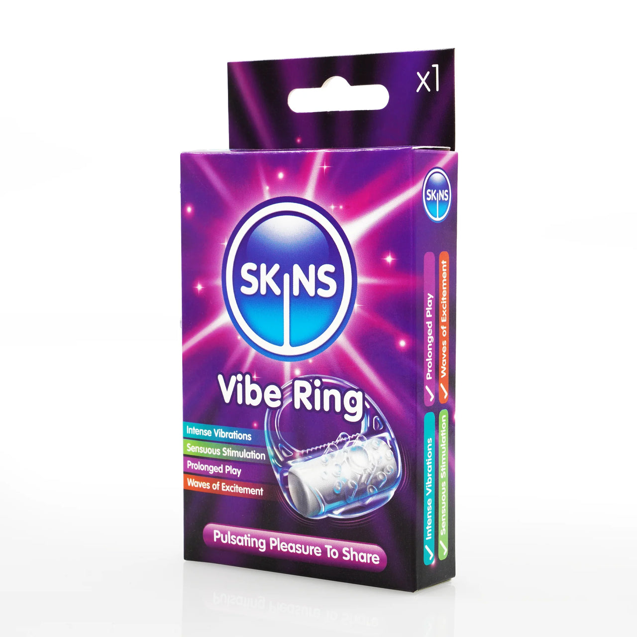 Skins Vibrating Ring Vending Pack - Pulsating Pleasure - sassydeals.co.uk