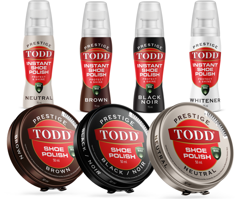Todd Prestige Colour Shine Liquid Shoe Polish (Neutral) - 75ml - sassydeals.co.uk