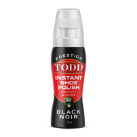 Thumbnail for Todd Prestige Colour Shine Liquid Shoe Polish (Black) - 75ml - sassydeals.co.uk