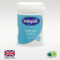 Thumbnail for Valupak Selenium A, C & E OAD Tablets - 30's - sassydeals.co.uk