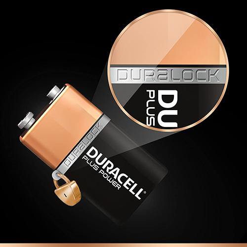 Duracell 9V PP3 Plus Power Batteries, Smoke Alarms (LR22, MN1604, 6LR61) - 10 Packs - sassydeals.co.uk