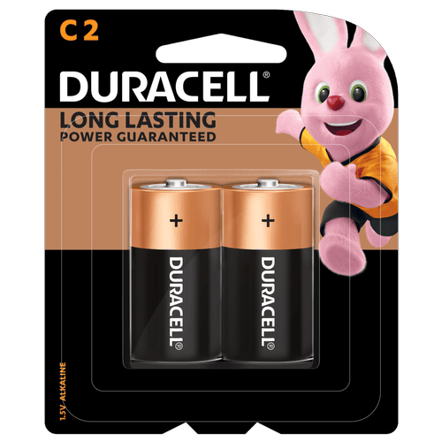 Duracell Batteries (C) 1400 Alkaline Cell (Pack of 2 Batteries Duracell Plus) - 10 Packs - sassydeals.co.uk