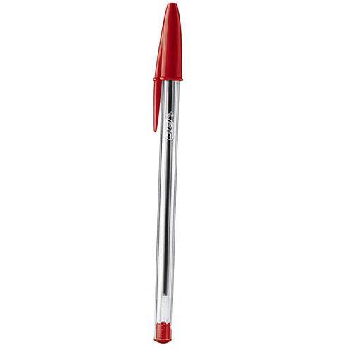 5 x Bic Ball Point Pen - Red - sassydeals.co.uk