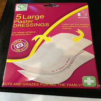 Thumbnail for A&E Large Plaster Sterile Adhesive Dressings - 5's - sassydeals.co.uk
