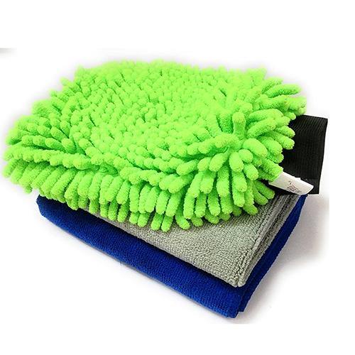 AIL Microfiber Cleaning Cloths & Microfiber Glove 3's - sassydeals.co.uk