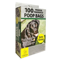 Thumbnail for AIL Tie-handle Premium Dog Poop Bags - 100's (6x6) - sassydeals.co.uk