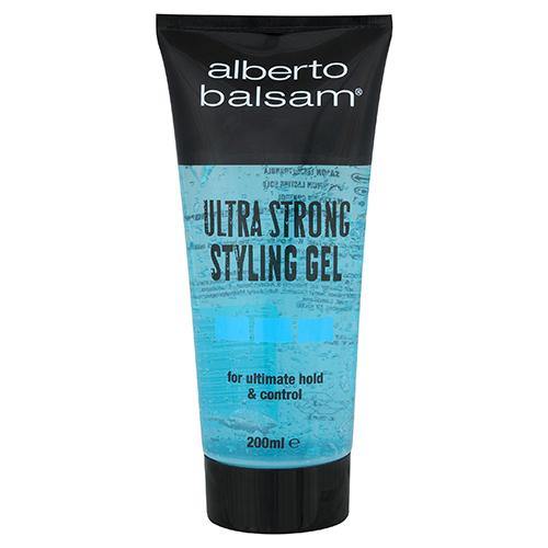 Alberto Balsam Ultra-Strong Hair Styling Gel (for Ultimate Hold and Control) - 200ml - sassydeals.co.uk