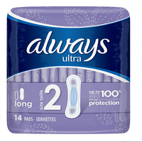 Thumbnail for Always Ultra Long Towels Pads (Light Purple) - 14's - sassydeals.co.uk