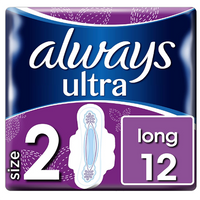 Thumbnail for Always Ultra Long Towels Pads with Wings (Dark Purple) - 12's - sassydeals.co.uk