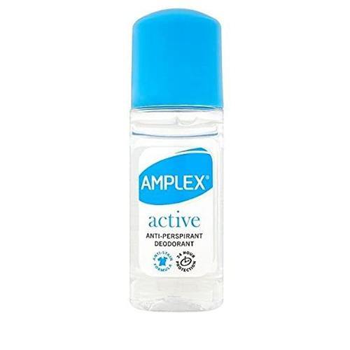 Amplex Antiperspirant Deodorant Roll On (Active) - 50ml - sassydeals.co.uk