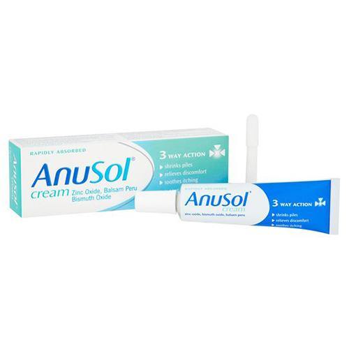 Anusol Cream Hemorrhoid Treatment (internal and external piles) - 23g - sassydeals.co.uk