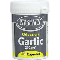 Thumbnail for Basic Nutrition Garlic Capsules 60's - 200mg - sassydeals.co.uk