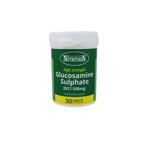 Basic Nutrition Glucosamine Sulphate 30's - 500mg - sassydeals.co.uk