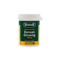 Thumbnail for Basic Nutrition Korean Ginseng 30's - 1200mg - sassydeals.co.uk