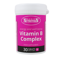 Thumbnail for Basic Nutrition Vitamin B Complex - 30's - sassydeals.co.uk