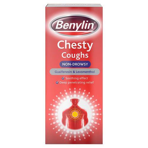Benylin Adult Chesty Cough Syrup (Non-Drowsy) - 150ml - sassydeals.co.uk