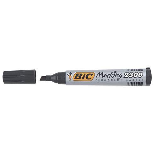 Bic Permanent Marker Pen - Black - sassydeals.co.uk