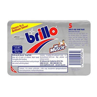 Thumbnail for Brillo Multi-Use Soap Pads (for Stubborn Stains) - 5's - sassydeals.co.uk