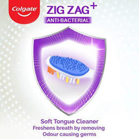 Thumbnail for Colgate Antibacterial Toothbrush Zig Zag - Medium - sassydeals.co.uk