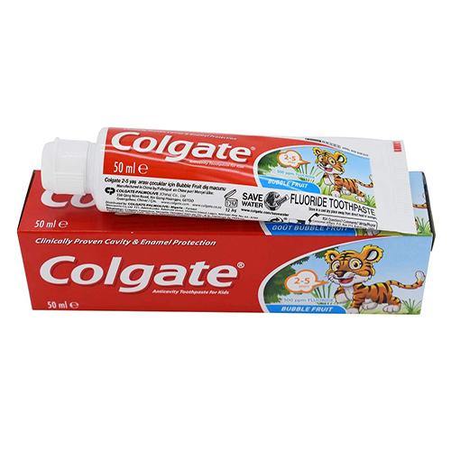 Colgate Toothpaste Toddler 2-5 yrs Bubble for Kids - 50ml - sassydeals.co.uk