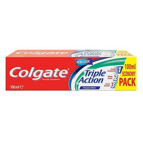 Colgate Toothpaste Triple Action - 100ml - sassydeals.co.uk