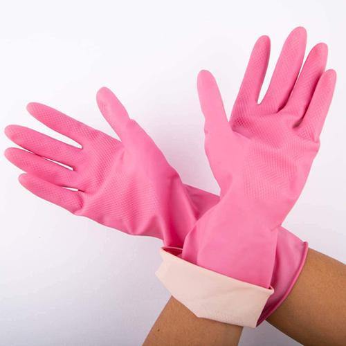 Cumfies Household Cleaning Rubber Gloves Kitchen/Bathroom/Outdoor - Medium - sassydeals.co.uk