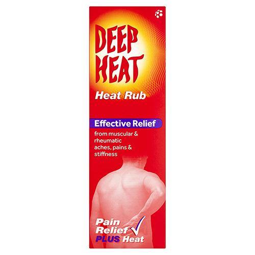 Deep Heat Cream Effective Pain Relieving Heat Rub (Large) - 100g - sassydeals.co.uk