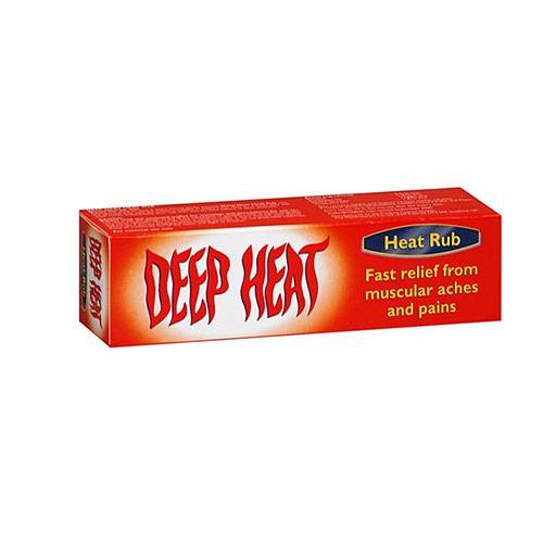 Deep Heat Cream Effective Pain Relieving Heat Rub (Standard Travel-Pack) - 35g - sassydeals.co.uk