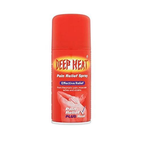 Deep Heat Effective Pain Relieving Heat Spray - 150ml - sassydeals.co.uk