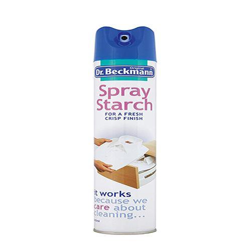 Dr Beckmann Spray Starch (for a Fresh, Crisp Finish on Cotton & Linen) - 400ml - sassydeals.co.uk