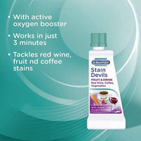 Thumbnail for Dr Beckmann Stain Remover Devils (Wine, Coffee, Vegetables, Fruit & Drinks) - 50ml - sassydeals.co.uk