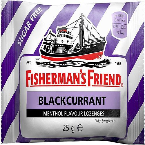 Fisherman's Friend Sugar Free Blackcurrant Flavor Lozenges - 25g - sassydeals.co.uk