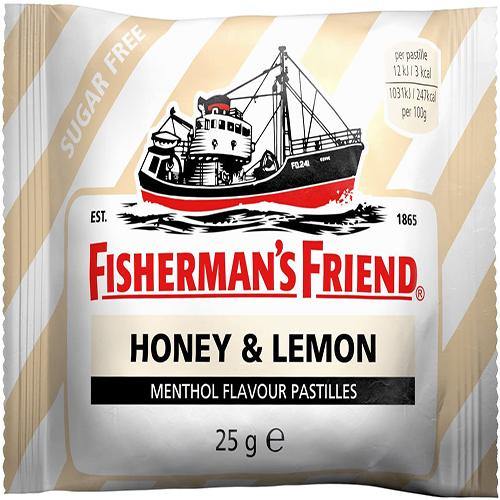 Fisherman's Friend Sugar Free Honey & Lemon Flavor Lozenges - 25g - sassydeals.co.uk