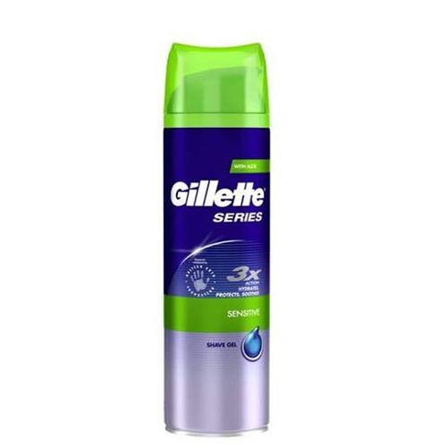 Gillette Series Shaving Gel (Sensitive) - 200ml - sassydeals.co.uk