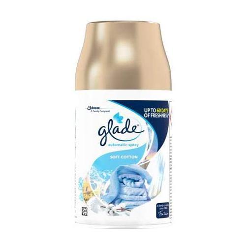 Glade Automatic Spray Refill Soft Cotton - 269ml - sassydeals.co.uk