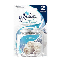 Thumbnail for Glade Sense & Spray Motion Room Freshener Clean Linen (Refill) - 18ml - sassydeals.co.uk